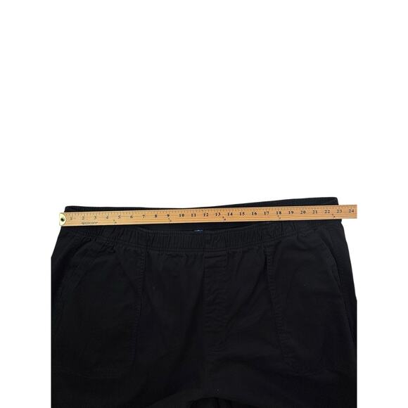 Old Navy Women's 3X Straight Comfort Waistband High Rise Black Pull-On Pants - Picture 8 of 16